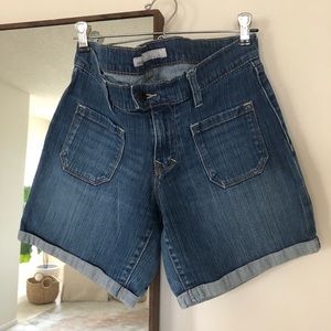 Low rise Jean shorts